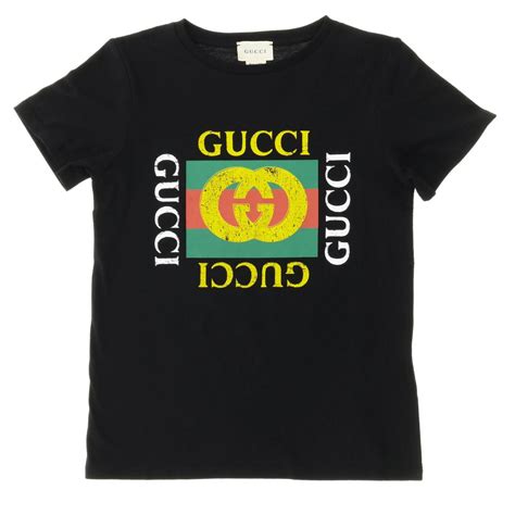 black kids gucci shirt